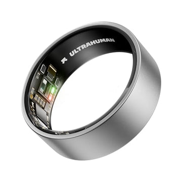 ULTRAHUMAN Ring AIR Smart Ring Health Tracker, Sleep Tracker, Fitness Tracker (Size 12, Black)