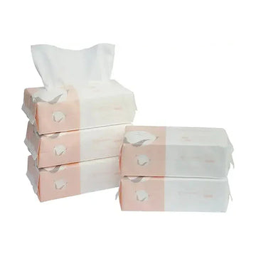 Extra Thick Dry Wipe, 100% Cotton, Lint-Free Cotton Tissues (5 Pack)