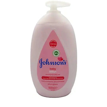 JOHNSON'S Baby Lotion 500ml – Gentle and Mild for Delicate Skin and Everyday Use – 24h Moisturisation