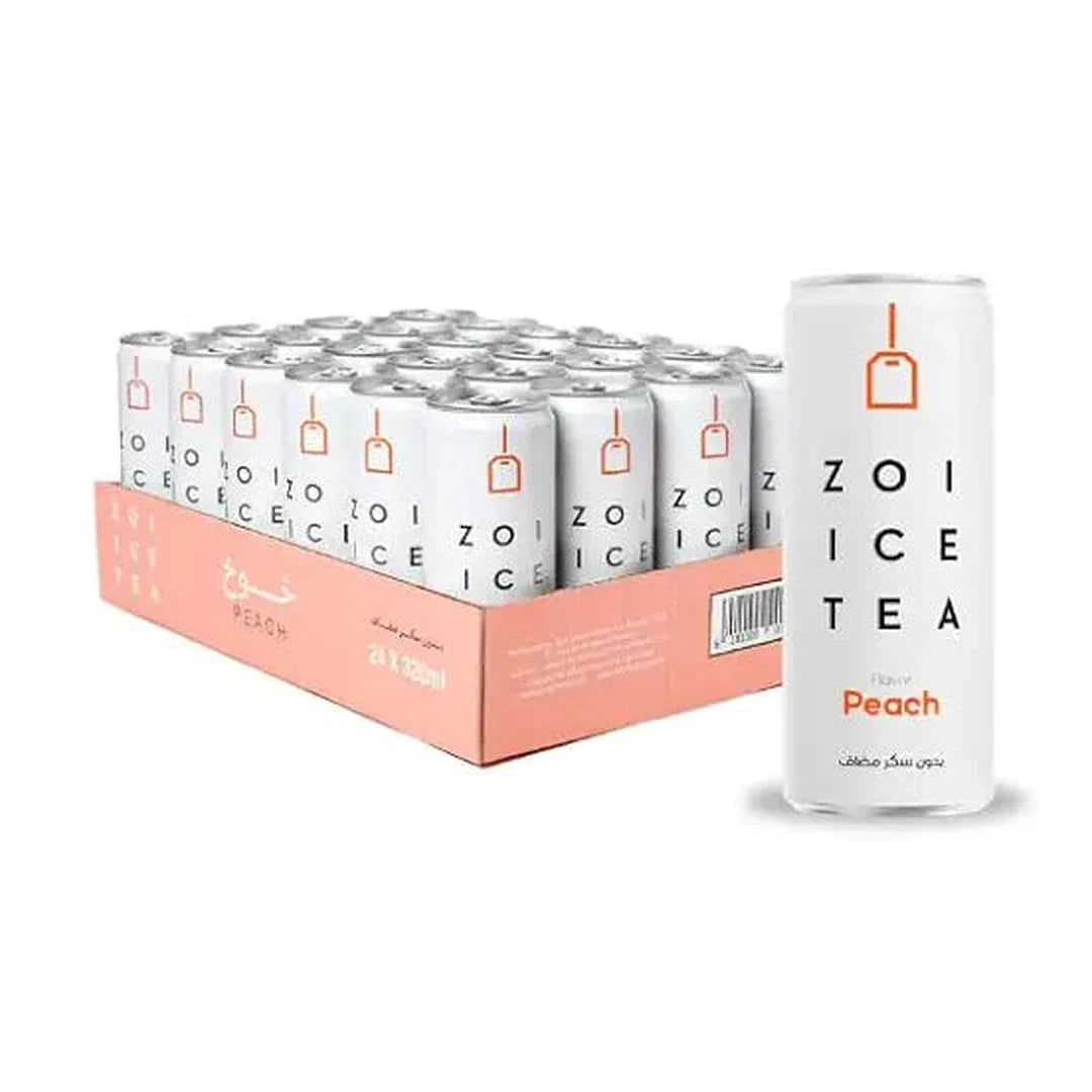 Zoi Peach Flavour Ice Tea 24 x 320 ml