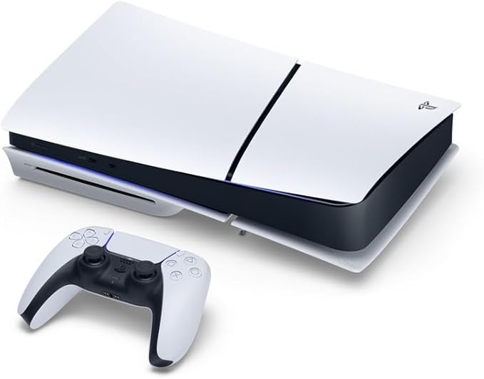 PlayStation 5 Slim Blu-ray Disc Edition Console (KSA Version), 2 Year Manufacturer Warranty