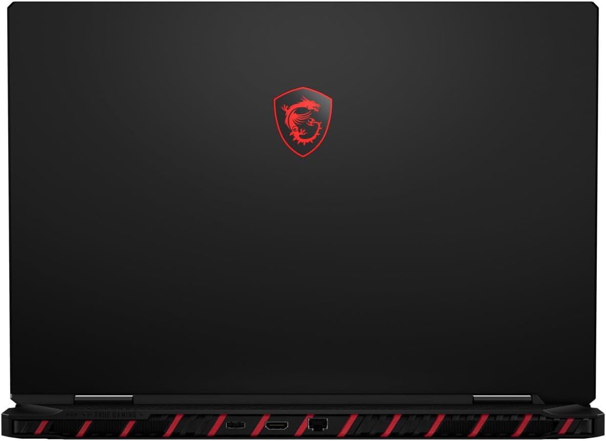 MSI Raider A18 HX A9WIG, Gaming Laptop, 18"UHD+ 120Hz, AMD Ryzen 9 9955HX3D, 64GB RAM, 2TB SSD, NVIDIA GeForce RTX 5080 Laptop GPU, GDDR7 16GB, Win11 Pro, Black