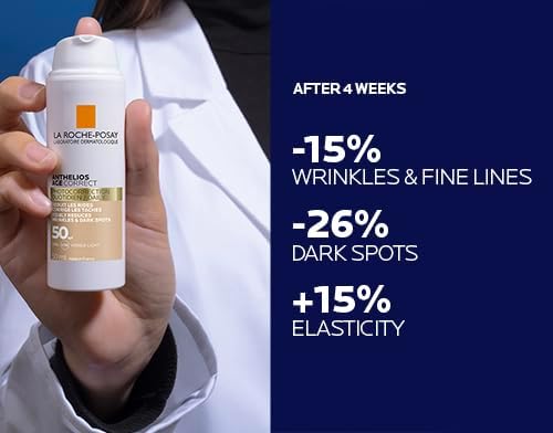 La Roche Posay Anthelios Age Correct SPF50 Anti Ageing Invisible Sunscreen with Niacinamide 50ml