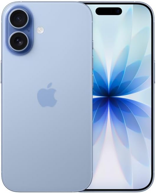Apple iPhone 17 256 GB: 6.3-inch Display with ProMotion, A19 Chip, Center Stage Front Camera for Smarter Group Selfies, Improved Scratch Resistance, All-Day Battery Life; Lavender