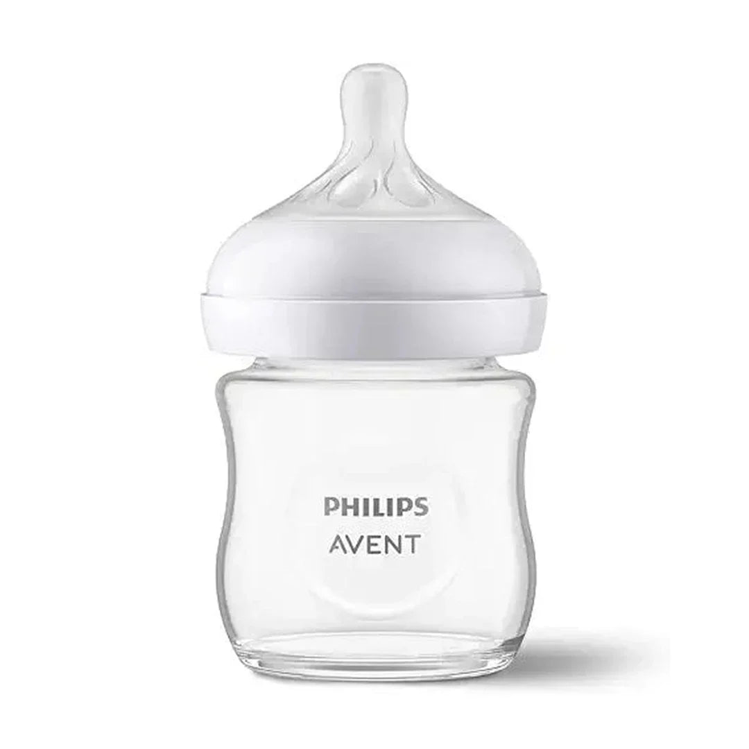 Philips Avent Glass Natural Response Baby Feeding Bottle 125Ml