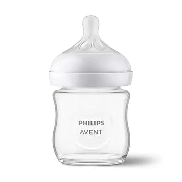 Philips Avent Glass Natural Response Baby Feeding Bottle 125Ml