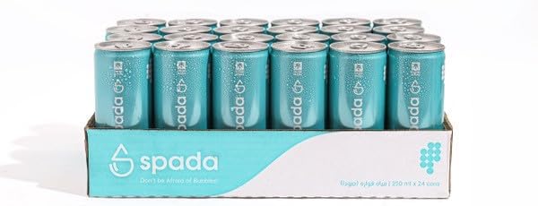Spada Sparkling Water Zero, 250 ml (pack of 24)
