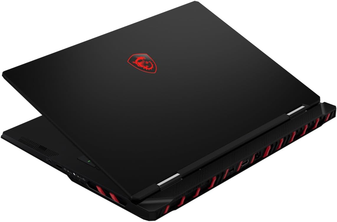 MSI Raider A18 HX A9WIG, Gaming Laptop, 18"UHD+ 120Hz, AMD Ryzen 9 9955HX3D, 64GB RAM, 2TB SSD, NVIDIA GeForce RTX 5080 Laptop GPU, GDDR7 16GB, Win11 Pro, Black