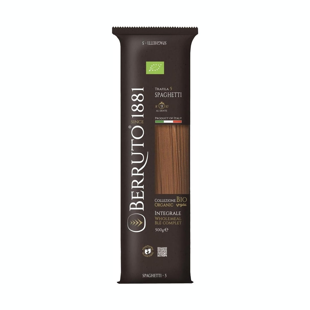 Pasta Berruto 1881 Organic Wholemeal Spaghetti5 500g