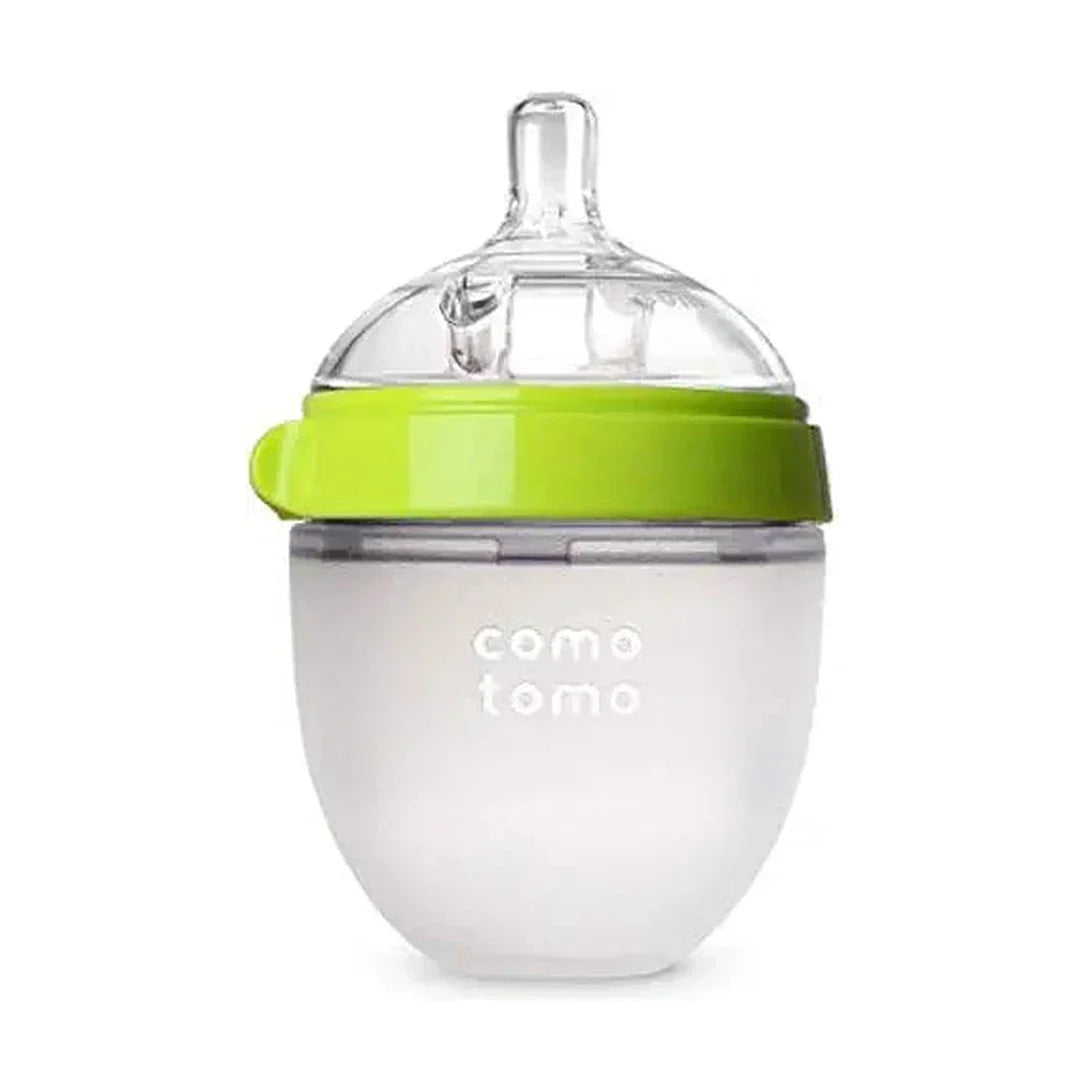 Comotomo Natural Feel Baby Bottle, Green, 1 Count