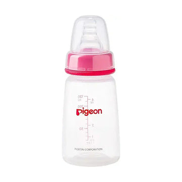 Pigeon Plastic Feeding Transparent Cover 120 Ml - Assorted Color Cap