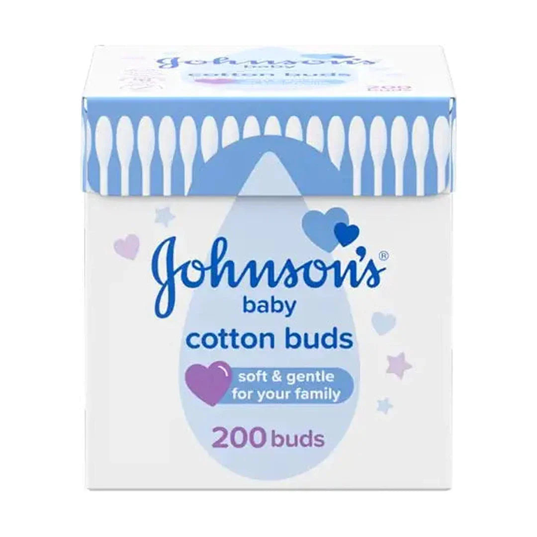 Johnson's Baby Cotton Buds, Box of 200 sticks