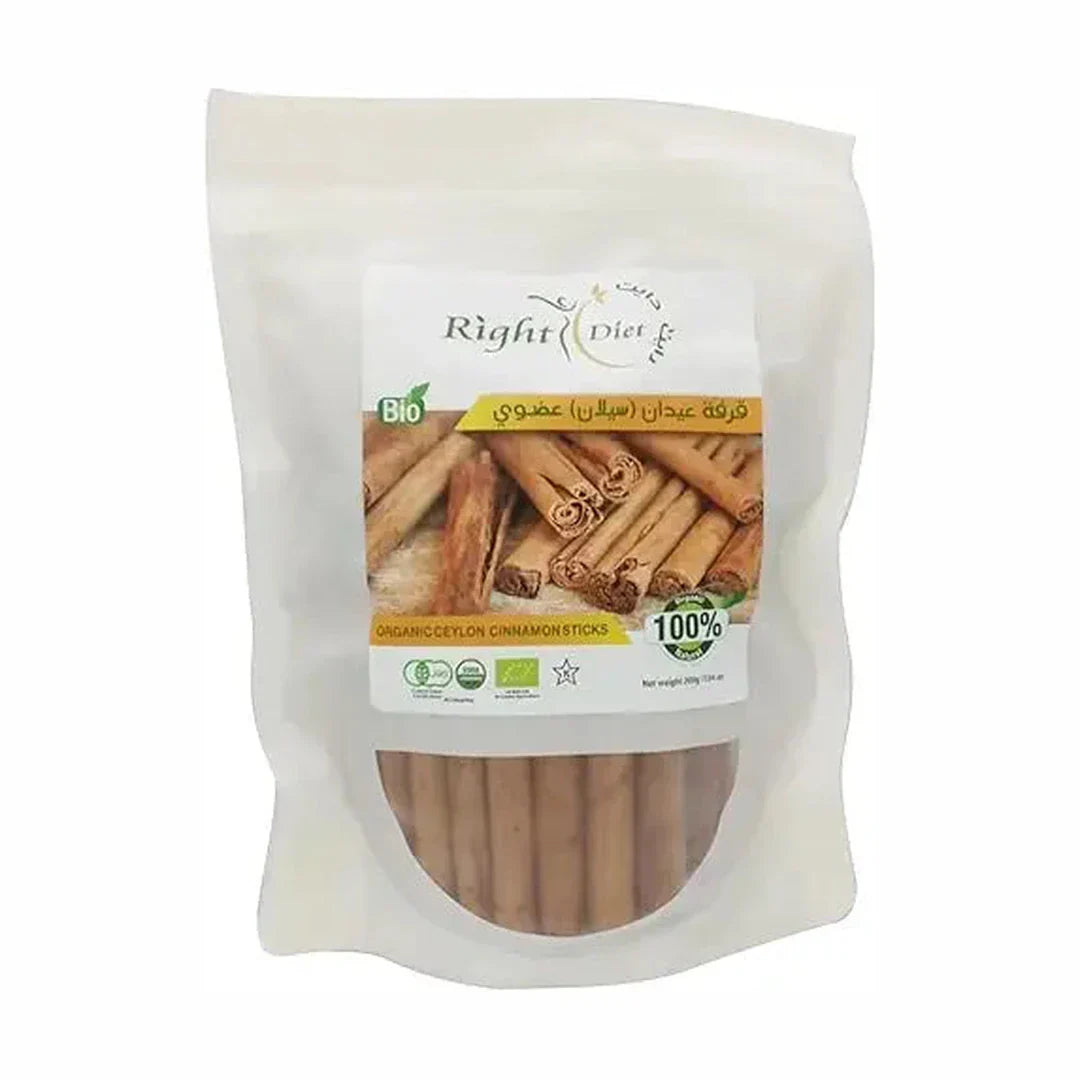 Right Diet Cinnamon Sticks Organic Ceylon 200g