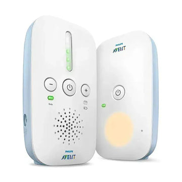 Philips Avent DECT Baby Monitor, 100% Private Connection, Nightlight, SCD503/26