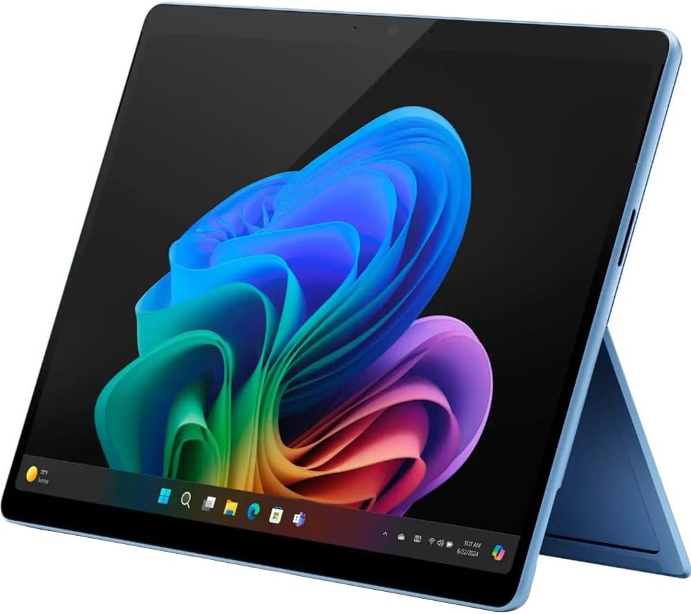 Microsoft Surface Pro 13" (Latest Version) | OLED | 12 Core | Copilot+PC | 2 in 1 | 120Hz Display| Snapdragon X Elite| 16GB RAM | 512GB SSD | Black | KSA Version