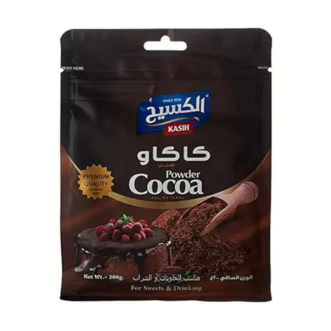 Kasih All Natural Cocoa Powder, 200G - Pack of 1