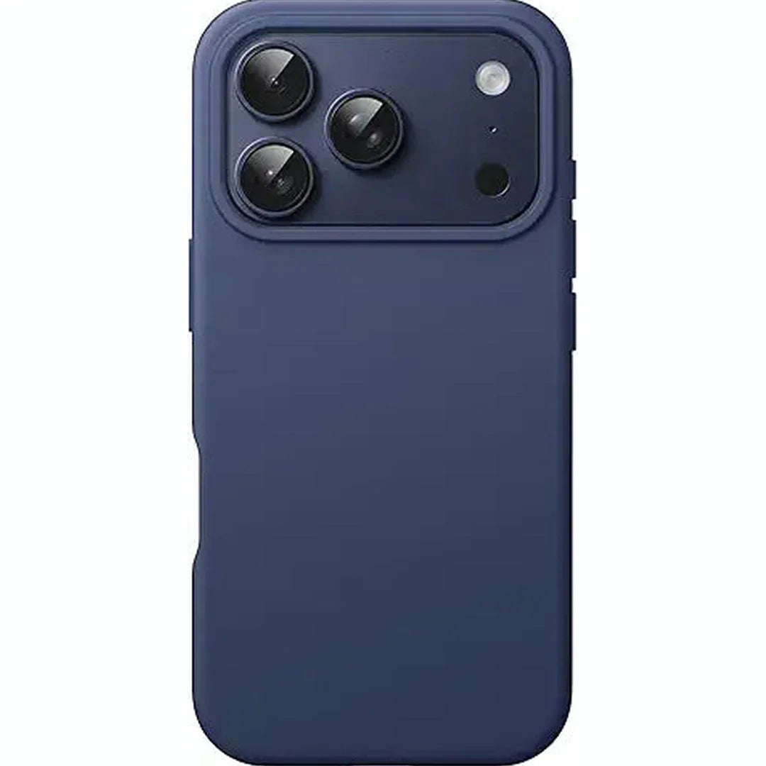 JETech Liquid Silicone Case for iPhone 17 Pro Max 6.9-Inch, Silky Soft Touch Full-Body Protection, Anti-Scratch Shockproof Phone Cover with Microfiber Lining (Dark Blue)