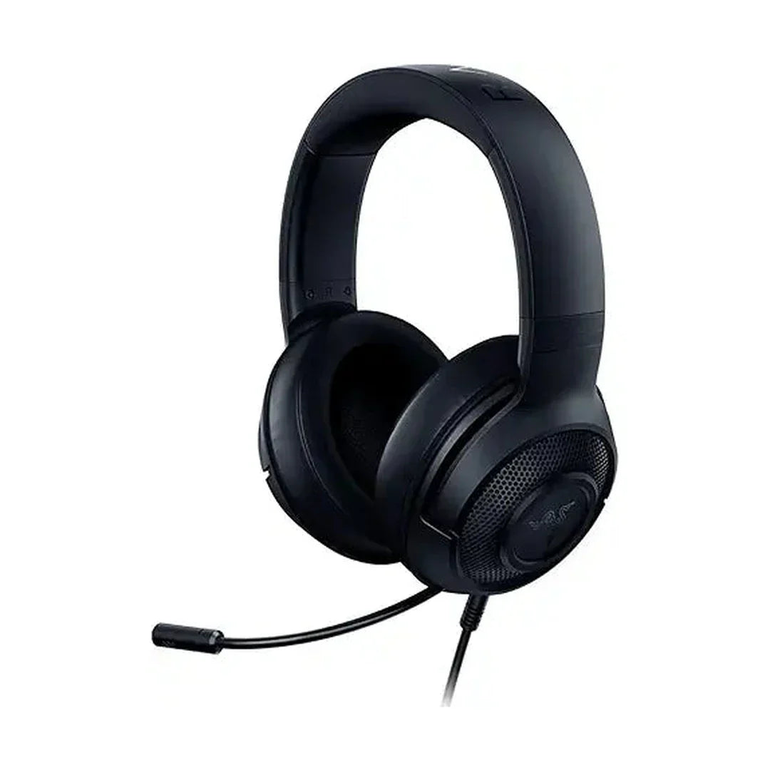 Razer Kraken X Lite Ultralight Gaming Headset: 7.1 Surround Sound, Lightweight Aluminum Frame, Bendable Cardioid Microphone, for PC, PS4, PS5, Switch, Xbox One, Xbox, Mobile - Black