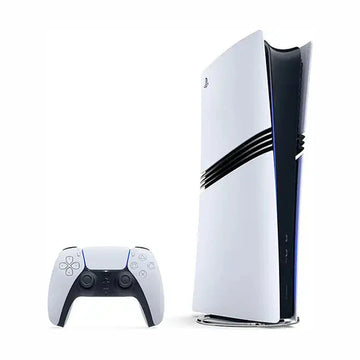 Sony PlayStation 5 Pro, PS5 with 1 Wireless DualSense Controller, White Color