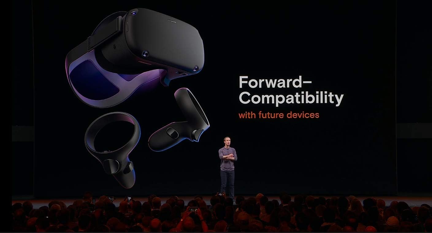 Oculus Quest Virtual Reality Gaming Console, Black, 128 GB (Android)