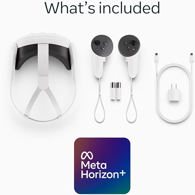 Meta Quest 3 Advanced All-In-One VR Headset 128GB White