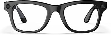 Ray-Ban RAY-BAN META RW 4008 WAYFARER Shiny Black/Blue Filter 53/22/155 unisex Sunglasses