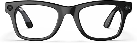 Ray-Ban RAY-BAN META RW 4008 WAYFARER Shiny Black/Blue Filter 53/22/155 unisex Sunglasses