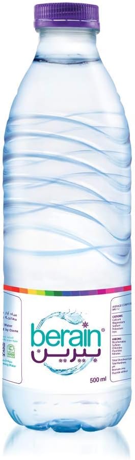 Berain Water Bottle - Size 15×500 Milliliters