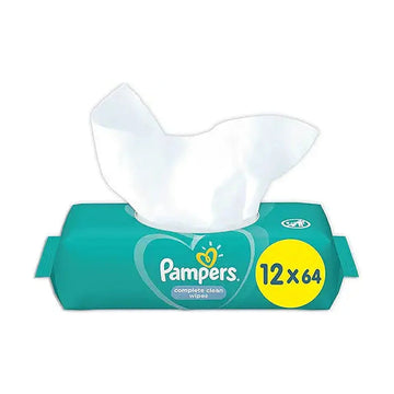 Pampers Baby Wet Wipes, Complete Clean, 12 Packs x64, 768 Wipes