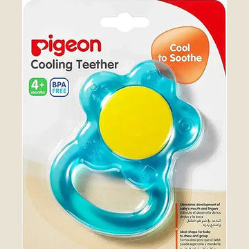 Pigeon Cooling Teether Flower, Blue, Pack of 1