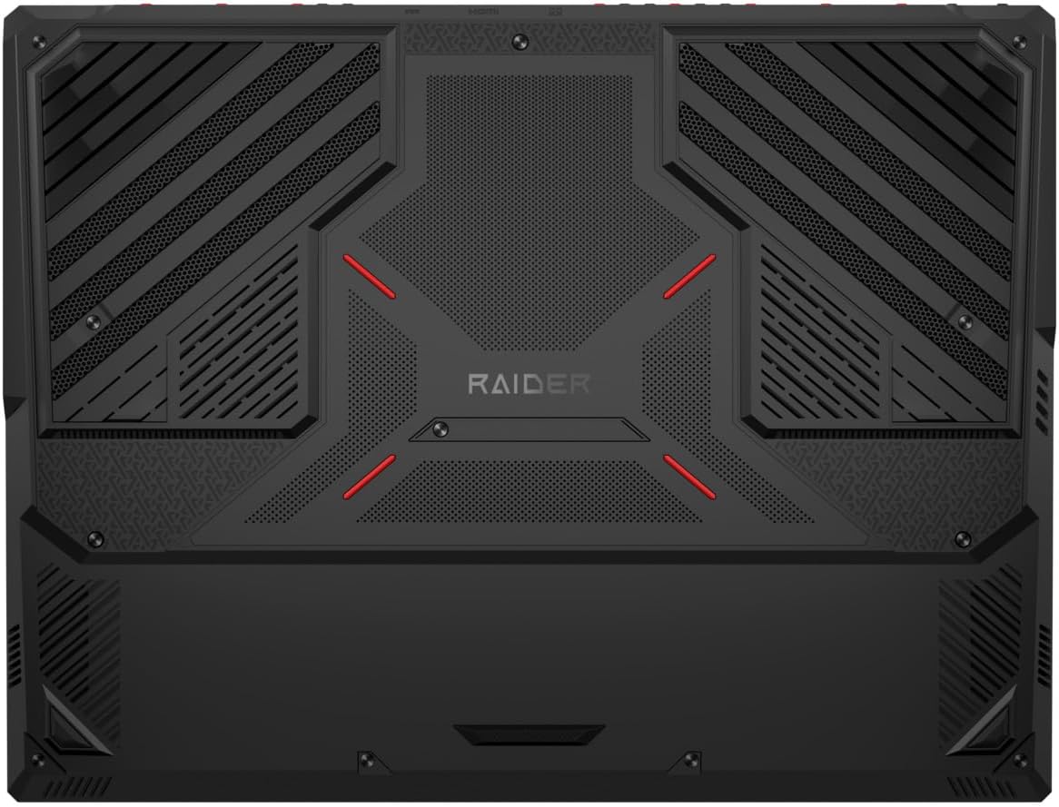 MSI Raider A18 HX A9WIG, Gaming Laptop, 18"UHD+ 120Hz, AMD Ryzen 9 9955HX3D, 64GB RAM, 2TB SSD, NVIDIA GeForce RTX 5080 Laptop GPU, GDDR7 16GB, Win11 Pro, Black