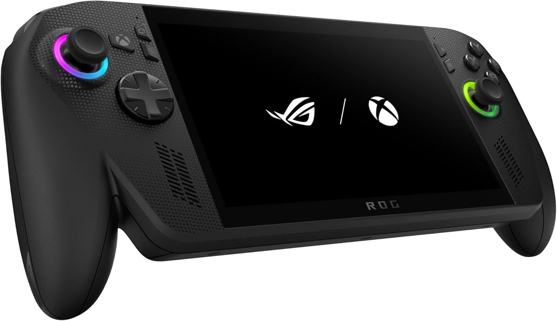 ASUS ROG ALLY X XBOX Gaming Console/AMD Ryzen Z2 Extreme 8-Cores NPU up to 50TOPS/ 7" FHD 120Hz Gorilla Glass/ 24GB RAM LPDDR5X/ M.2 1TB SSD Storage/Dolby Speaker/W11/ Black/TYPE C/Finger print sensor
