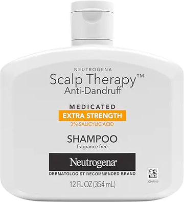 Neutrogena Scalp Therapy Anti-Dandruff medicated extra strength Shampoo 12oz