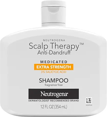 Neutrogena Scalp Therapy Anti-Dandruff medicated extra strength Shampoo 12oz