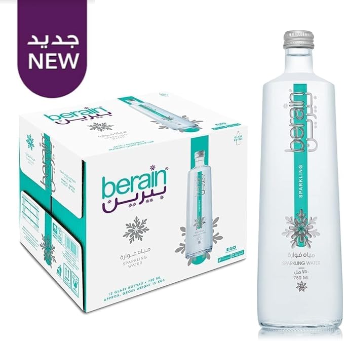 Berain Sparkling Water - Size 12×750 Millilitersa