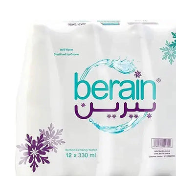 Berain Water Shrink Pack- Size 12×330 ML