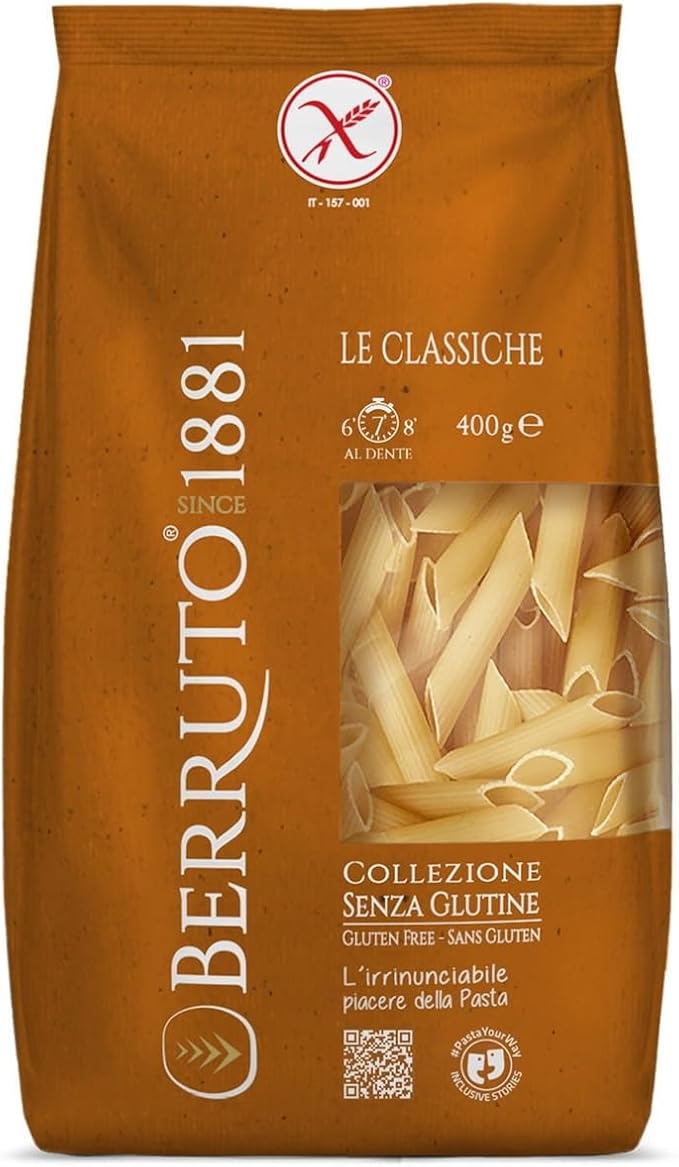 Pasta Berruto 1881 Gluten Free Penne Rigate30 400g