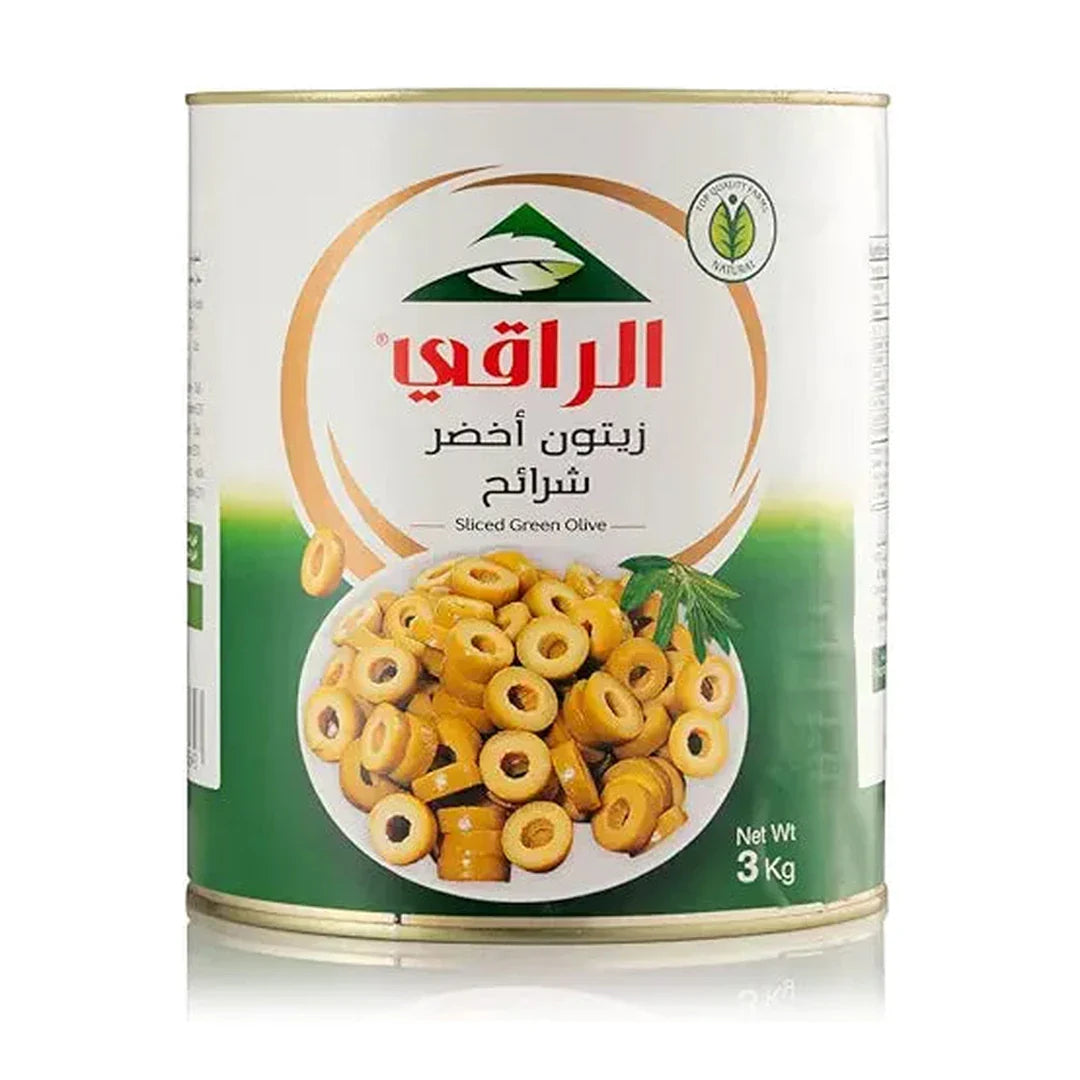 Acorsa Sliced Green Olives, 3000 g