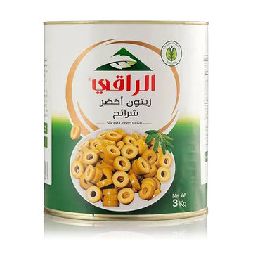 Acorsa Sliced Green Olives, 3000 g
