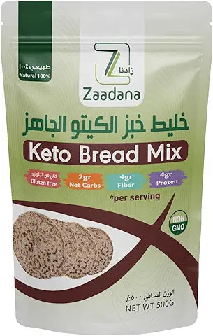 Zaadna Natural Keto Bread Mix flour 500g
