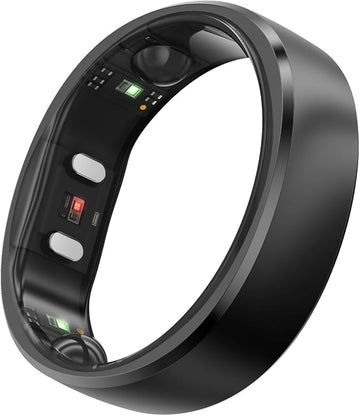 RingConn Gen 2, World’s First Smart Ring with Sleep Apnea Monitoring, No APP Subscription, 12-Day Battery Life, Stress/Heart Rate/Women's Health Tracker, Android & iOS Compatible (Gold, Size 6)