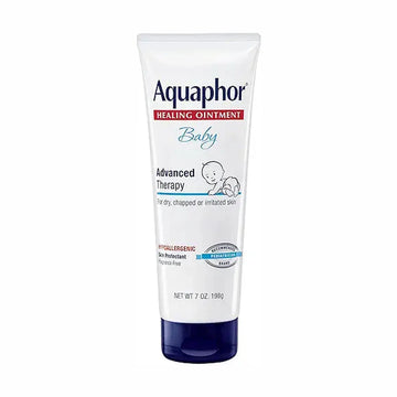 Aquaphor Baby Healing Ointment - For Chapped Skin, Diaper Rash And Minor Scratches - 7 Oz. Tube
