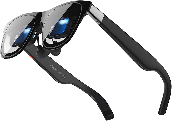 XREAL One Pro AR Glasses with X1 Chip, 3 DoF, 171" 57°FOV 120Hz, BOSE Audio, Sony OLED, 3 Mode Dimming, Compatible with PS5, Nintendo Switch 2, iPhone 16/15, Steam Deck, PC, Android & iOS - M Size
