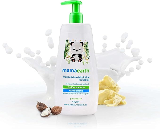 Mamaearth Deeply Nourishing Baby Body Wash with Coconut Oil, Orange Essential Oil & Aloe Vera | Tear-Free Cleanser, Gentle Daily Bath Wash for Newborns & Infants | Soft & Nourished Skin, 400ml