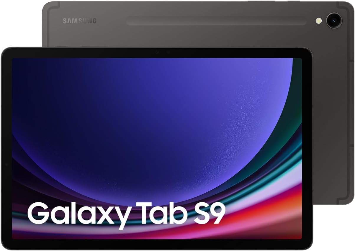 Samsung Galaxy Tab S9 5G, 8GB RAM, 128GB Storage, Graphite, (KSA Version)