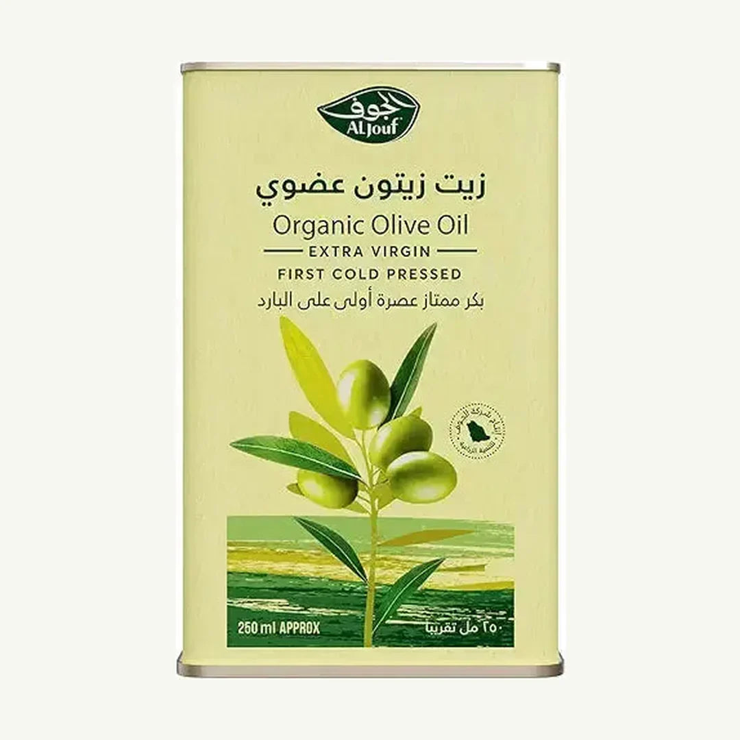 Al Jouf Organic Extra Virgin Olive Oil, 250 ml - Tink