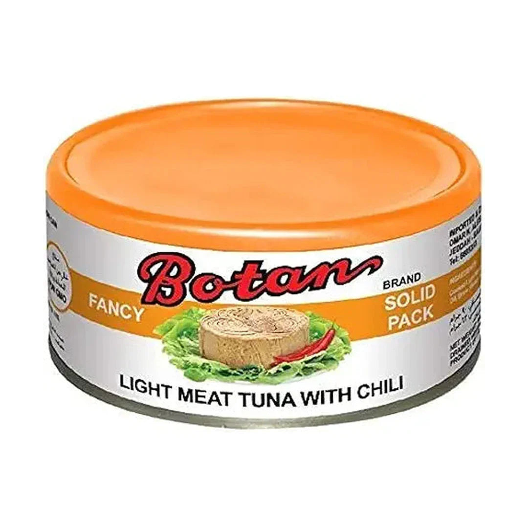 Botan Light Meat Tuna With Chili, 185g - Pack of 1