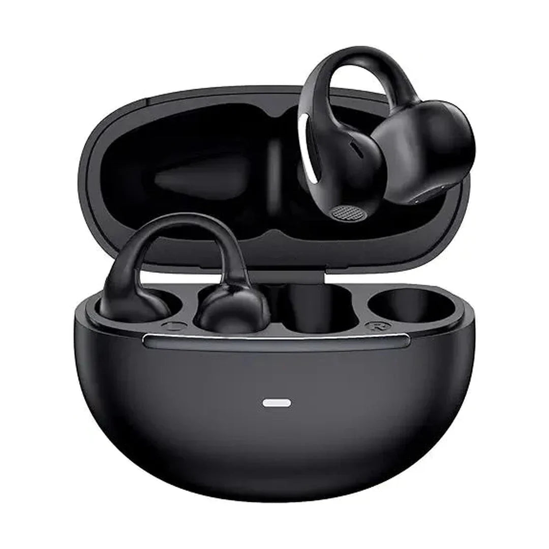 Clip Earbuds Open Ear Headphones Wireless Earphones Bluetooth 5.4, 12mm Dynamic Drivers, 20 Hours Sports Ear Buds, Air Conduction Headphones compatible with iPhone & Android