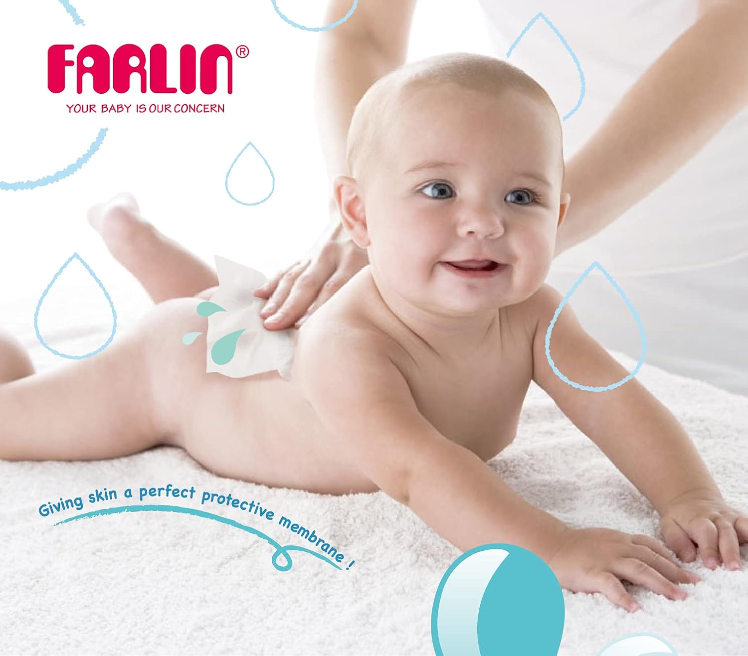 Farlin Anti-rash, 510 Wet Wipes (6 Packs*85)