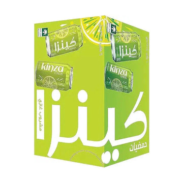 Kinza Citrus Carbonated Soft Drinks 6-Pieces Set 360 ml